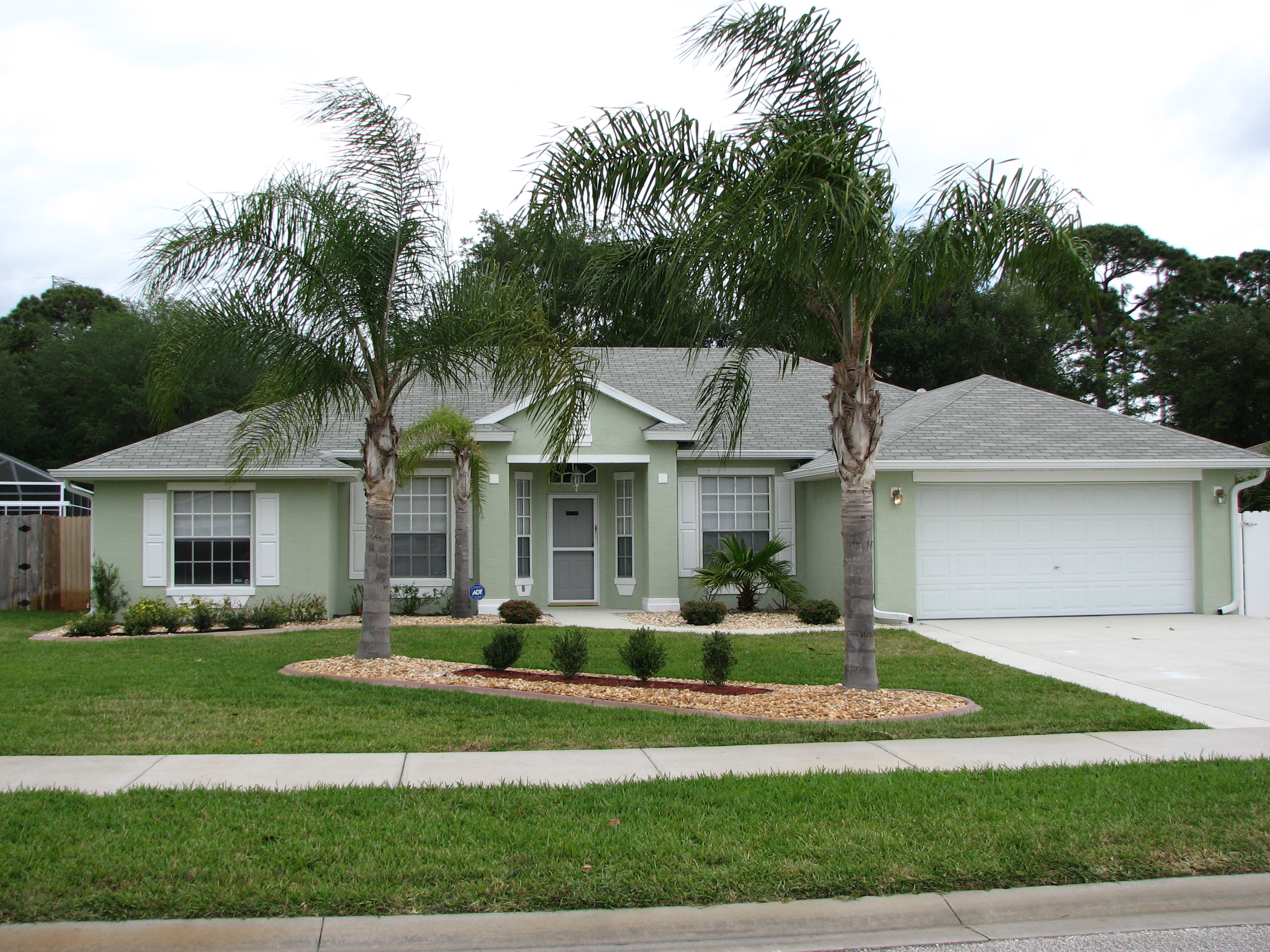 After Stucco Repair and Exterior Painting Photo