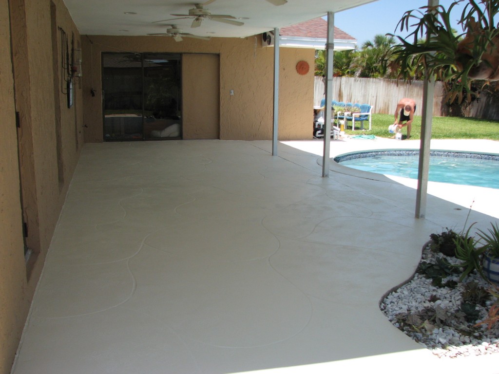 pool deck painting lanai paint floor flooring florida repair indialantic patio fl finishes peckdrywallandpainting