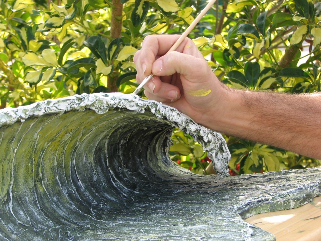 Wave Sculpture-Surf Art-Melbourne Beach,Florida