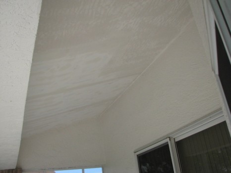 Drywall finishing-Third coat and entire ceiling skim coated