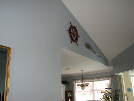 Drywall Repair - Orange Peel Texture - Paint - After Photo