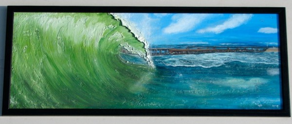 Sebastian Inlet - Surf Art Painting