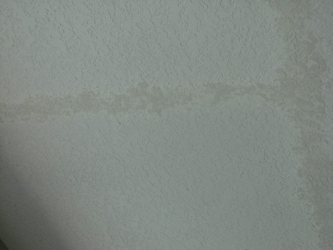 Pool Patio Ceiling Repaired - Knockdown Texture Matched - Merritt-Island
