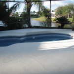 Pool Deck and Lanai- After photo