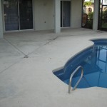 Melbourne-Suntree-Pool Deck and Lanai Painting-Before Photo