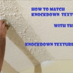 Vaulted Ceiling Tape Joint Repair-Knockdown Texture Sponge